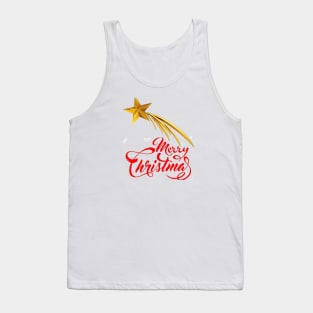 Merry cristmas art design. Tank Top